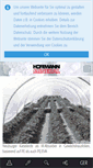 Mobile Screenshot of hoffmann-mineral.de